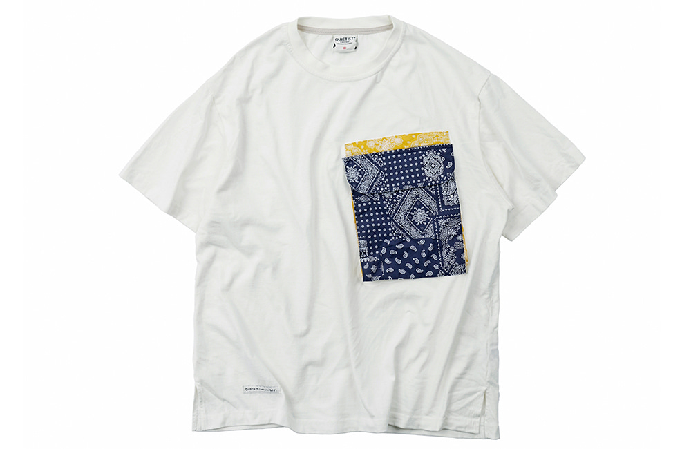 Paisley Pocket T-Shirts (white)